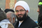 حجت الاسلام والمسلمین حاج علی اکبری در کربلای معلی
