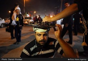 زائران حسینی در مرز شلمچه