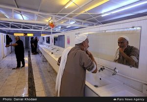 زائران حسینی در مرز شلمچه