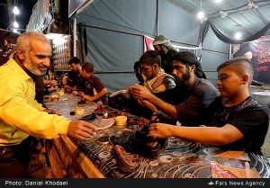 زائران حسینی در مرز شلمچه