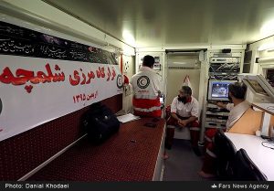 زائران حسینی در مرز شلمچه