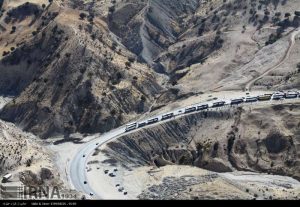ترافیک منتهی به مهران سنگین است
