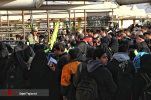 تصاویر زائران در مرز مهران