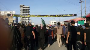 پذیرایی ناشنوایان از زوار حسینی
