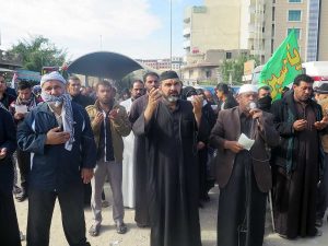 روایت تصویری زیارت امام حسین(ع) در روز اربعین