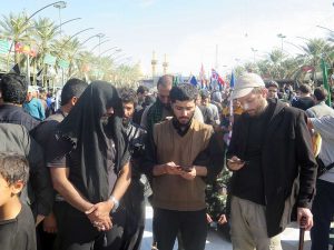 روایت تصویری زیارت امام حسین(ع) در روز اربعین