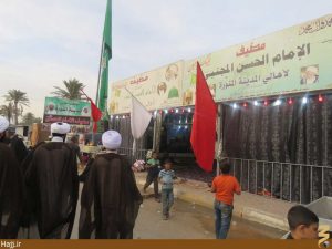 موکب شیخ العمری پذیرای زائران اربعین