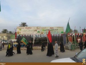 موکب شیخ العمری پذیرای زائران اربعین