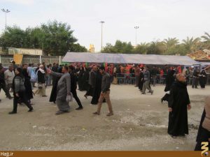 آماده سازی اطراف خیمه گاه امام حسین کلید خورد