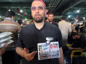 اعلام داعش مسلمان نیست در پیاده روی اربعین