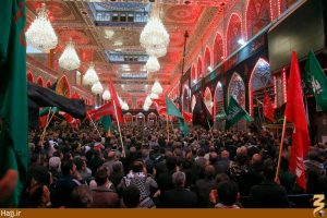 عزاداری زائران ایرانی در قالب موکب امام رضا