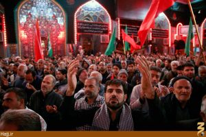 عزاداری زائران ایرانی در قالب موکب امام رضا