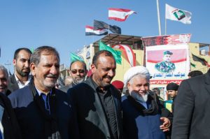 حضور معاون اول رئیس جمهور در پیاده روی اربعین حسینی