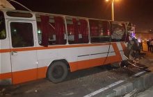 تصادف اتوبوس زوار پاکستانی اربعین ۲۲ کشته برجای گذاشت