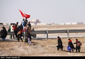 خروج زائران اربعین حسینی از مرز شلمچه