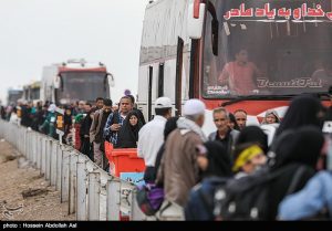 آغاز موج نخست بازگشت زائران اربعین حسینی به کشور-تصاویر مرز شلمچه