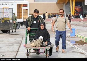 آغاز موج نخست بازگشت زائران اربعین حسینی به کشور-تصاویر مرز شلمچه