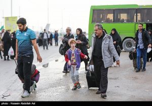 آغاز موج نخست بازگشت زائران اربعین حسینی به کشور-تصاویر مرز شلمچه