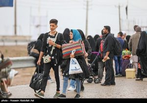 آغاز موج نخست بازگشت زائران اربعین حسینی به کشور-تصاویر مرز شلمچه