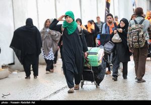 آغاز موج نخست بازگشت زائران اربعین حسینی به کشور-تصاویر مرز شلمچه