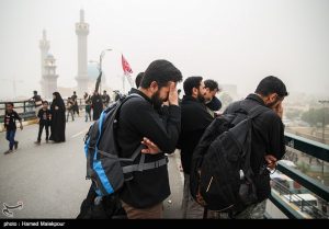 پیاده روی اربعین حسینی - تصاویر مسیر های منتهی به کربلا تصویر: حامد ملک‌پور