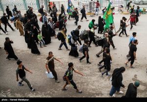 پیاده روی اربعین حسینی - تصاویر مسیر های منتهی به کربلا تصویر: حامد ملک‌پور