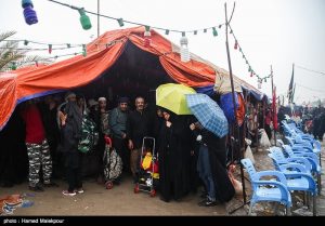 پیاده روی اربعین حسینی - تصاویر مسیر های منتهی به کربلا تصویر: حامد ملک‌پور