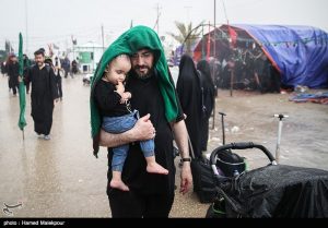 پیاده روی اربعین حسینی - تصاویر مسیر های منتهی به کربلا تصویر: حامد ملک‌پور