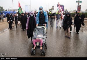 پیاده روی اربعین حسینی - تصاویر مسیر های منتهی به کربلا تصویر: حامد ملک‌پور