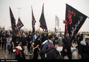 پیاده روی اربعین حسینی - تصاویر مسیر های منتهی به کربلا تصویر: حامد ملک‌پور