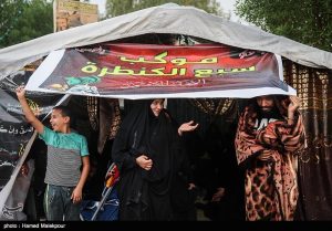پیاده روی اربعین حسینی - تصاویر مسیر های منتهی به کربلا تصویر: حامد ملک‌پور