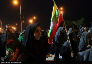 حضور زوار کشورهای مختلف در راهپیمایی اربعین تصویر: مهدی شامحمدی