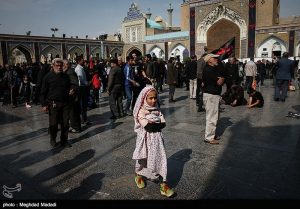 عزاداری اربعین حسینی در حرم عبدالعظیم حسنی (ع)