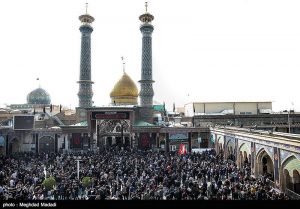 عزاداری اربعین حسینی در حرم عبدالعظیم حسنی (ع)