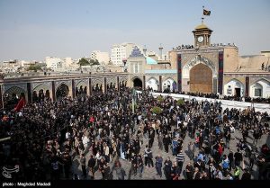 عزاداری اربعین حسینی در حرم عبدالعظیم حسنی (ع)