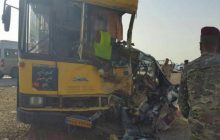 ۱۱ زائر ایرانی در تصادف اتوبوس کشته شدند